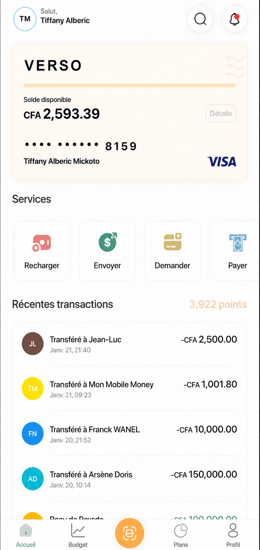 OneAfriq Card