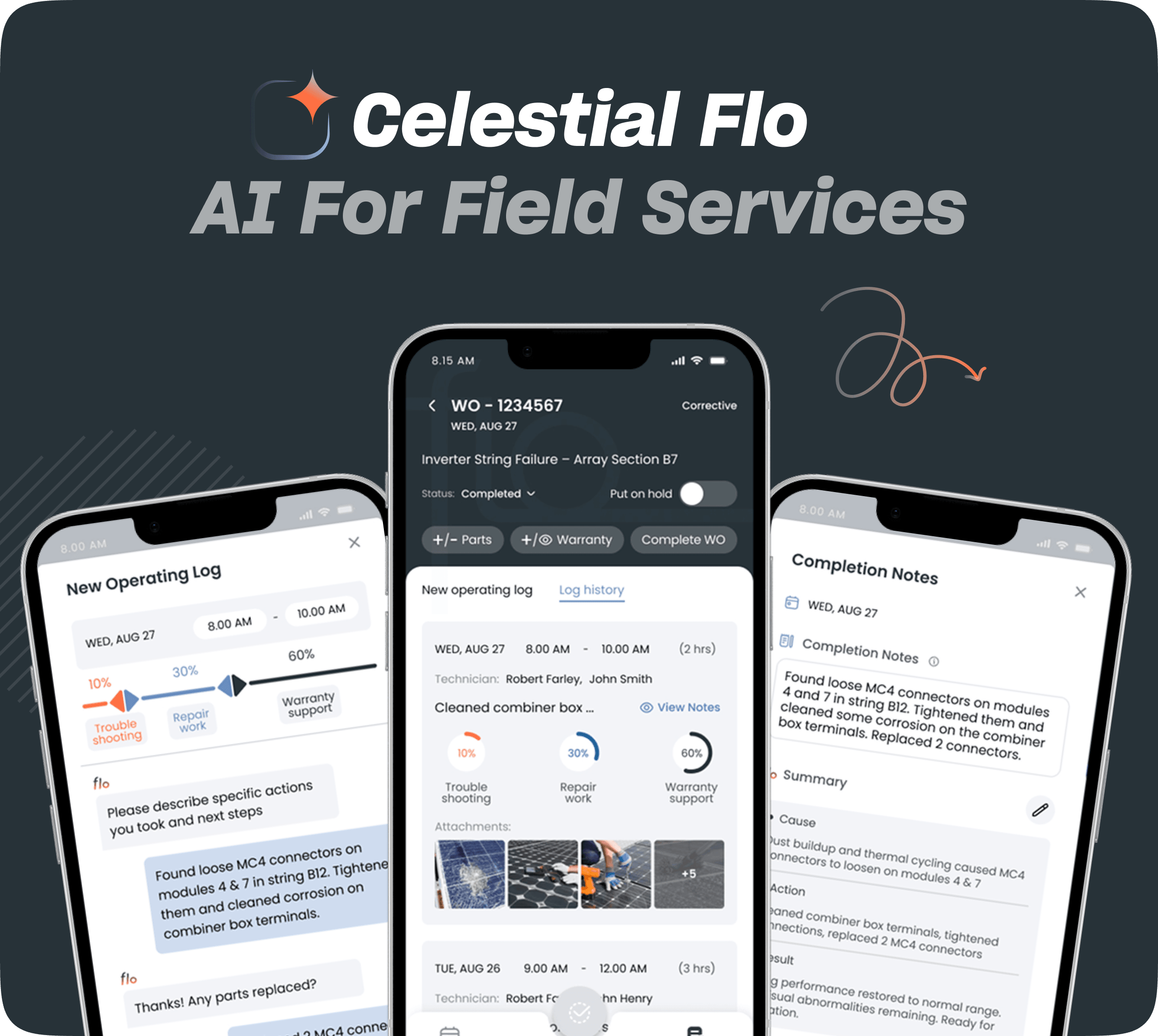 AI Field Service Management for Renewable Energy