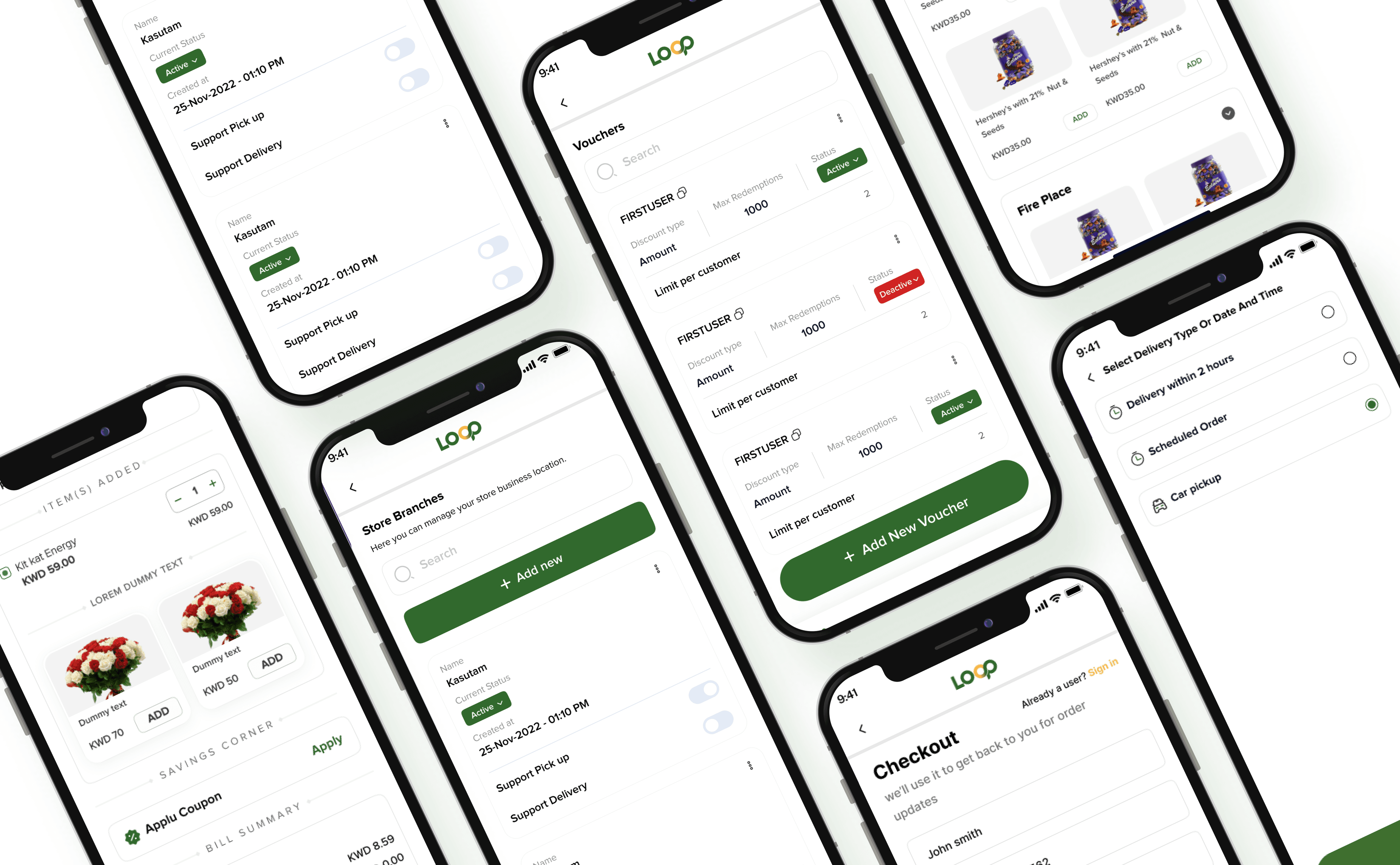 Storefront, ordering, and delivery in one system