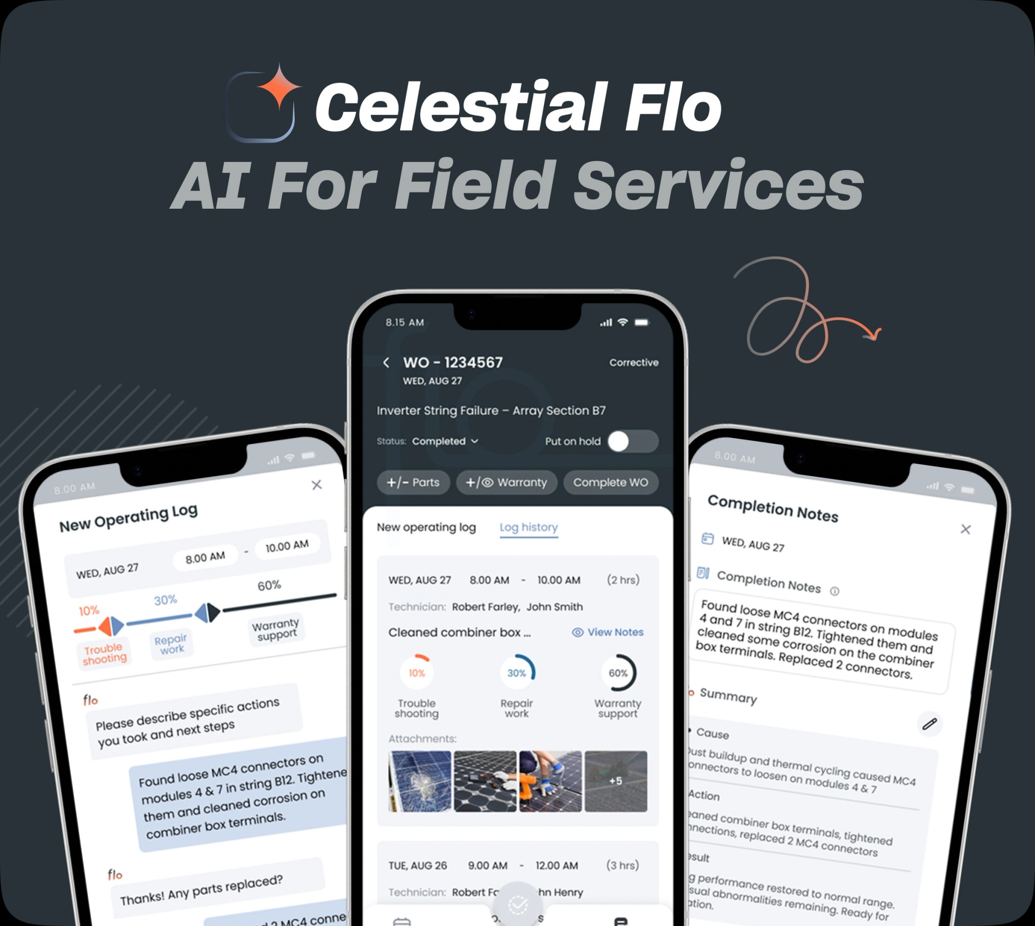 AI Field Service Management for Renewable Energy